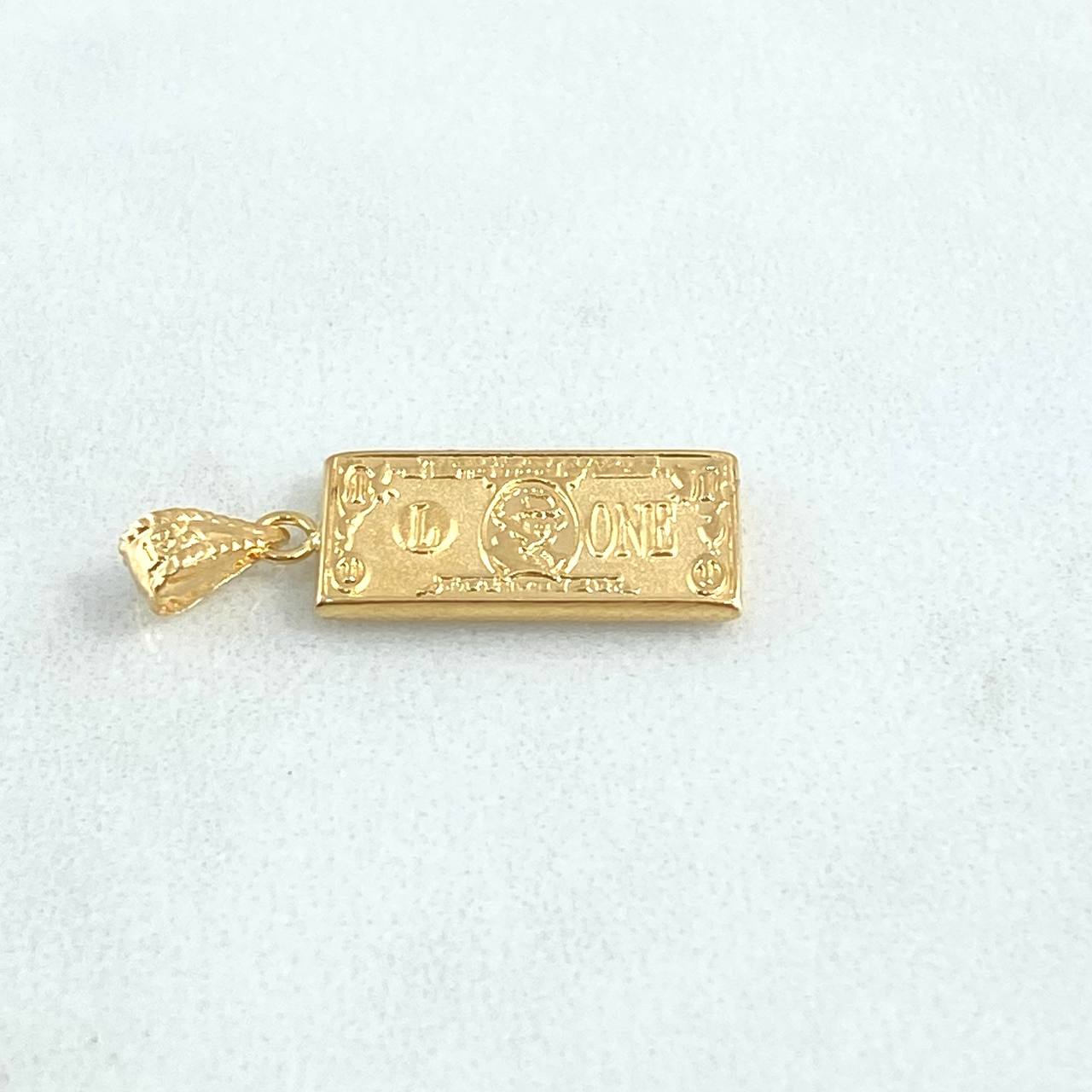Dije Dólar 0.9gr / 2.2cm / Oro Amarillo 18K ©