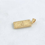 Dije Dólar 0.85gr / 2cm / 8.1mm Oro Amarillo 18K *