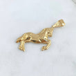Dije Caballo 1.85gr / 4cm / Troquelado Oro Amarillo 18K