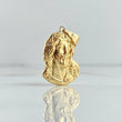 Dije Rostro Jesús 2.2gr / 3.6cm / Liso Oro Amarillo 18K