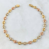 Pulso GC 4.4gr / 22cm / 5.3mm Liso Tres Oros 18K