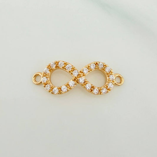 Herraje Infinito 1.1gr / 2cm / Oro Amarillo 18K %