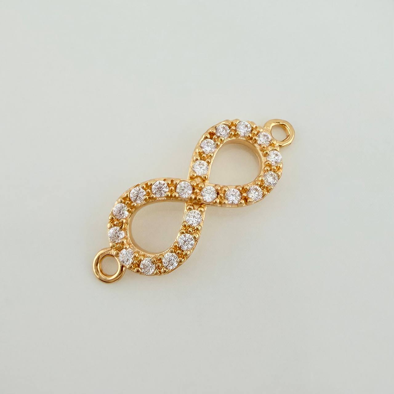 Herraje Infinito 1.1gr / 2cm / Oro Amarillo 18K %