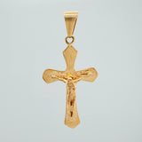 Dije Cruz Cristo 2.75gr / 4cm / Oro Amarillo 18K %