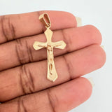 Dije Cruz Cristo 2.75gr / 4cm / Oro Amarillo 18K %