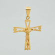 Dije Cruz Cristo 2.55gr / 3.7cm / Oro Amarillo 18K %