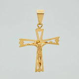 Dije Cruz Cristo 2.55gr / 3.7cm / Oro Amarillo 18K %