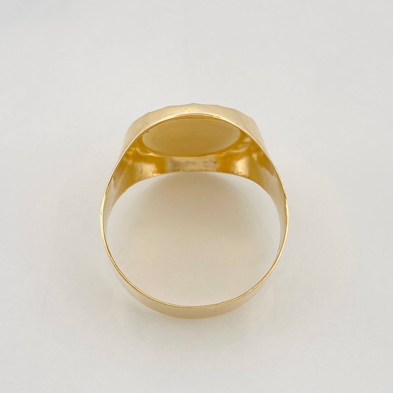 Anillo San Benito 3.45g / T8 Oro Amarillo 18K