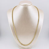 Cadena Veneciana 57.4gr / 60cm / 3.9mm Oro Amarillo +3 18K *