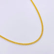 Cadena Cubana 13.2gr / 45cm / 2.8mm Oro Amarillo +1 18K *