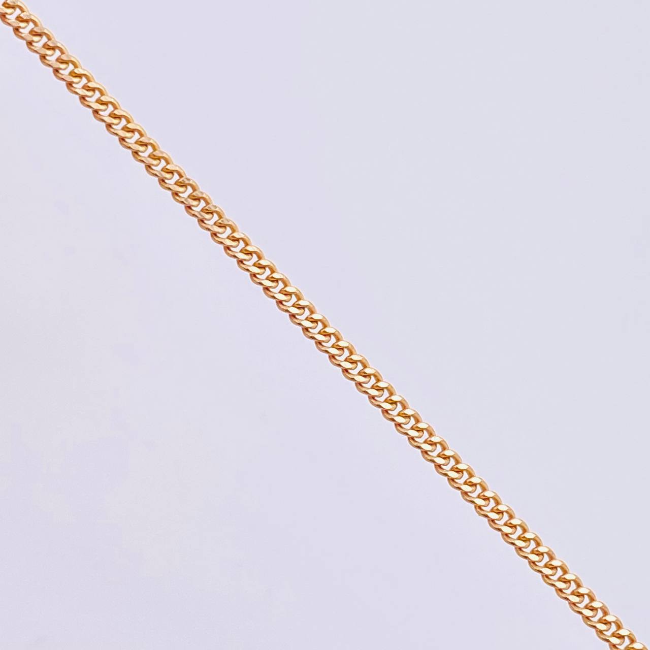 Cadena Cubana 6.05gr / 60cm / 1.7mm Oro Amarillo +1 18K *