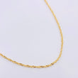 Cadena Singapur 2.15gr / 50cm / 2mm Oro Amarillo +3 18K