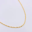 Cadena Singapur 2gr / 50cm / 2.3mm Oro Amarillo +3 18K