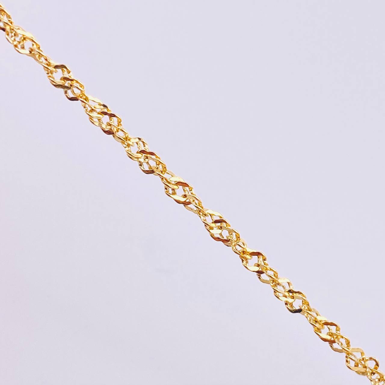 Cadena Singapur 2.1gr / 50cm / 2mm Oro Amarillo +3 18K