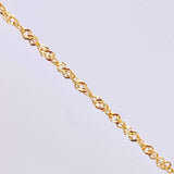 Cadena Singapur 2.1gr / 50cm / 2mm Oro Amarillo +3 18K