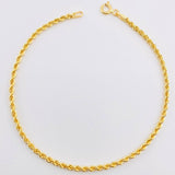 Pulso Lazo 1.25gr / 19cm / 2mm Oro Amarillo +3 18K