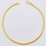 Pulso Serpiente 3.4gr / 18.5cm / 2.1mm Oro Amarillo +3 18K *