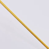 Pulso Serpiente 3.4gr / 18.5cm / 2.1mm Oro Amarillo +3 18K *
