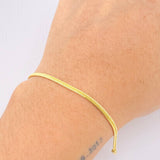 Pulso Serpiente 3.4gr / 18.5cm / 2.1mm Oro Amarillo +3 18K *