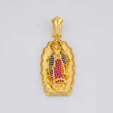 Dije Virgen de Guadalupe 14.6g / 5.2cm Oro Amarillo 18K