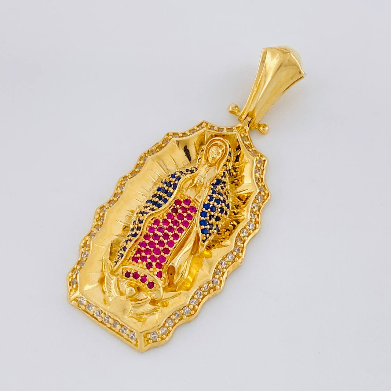 Dije Virgen de Guadalupe 14.6g / 5.2cm Oro Amarillo 18K