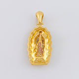 Dije Virgen de Guadalupe 14.6g / 5.2cm Oro Amarillo 18K
