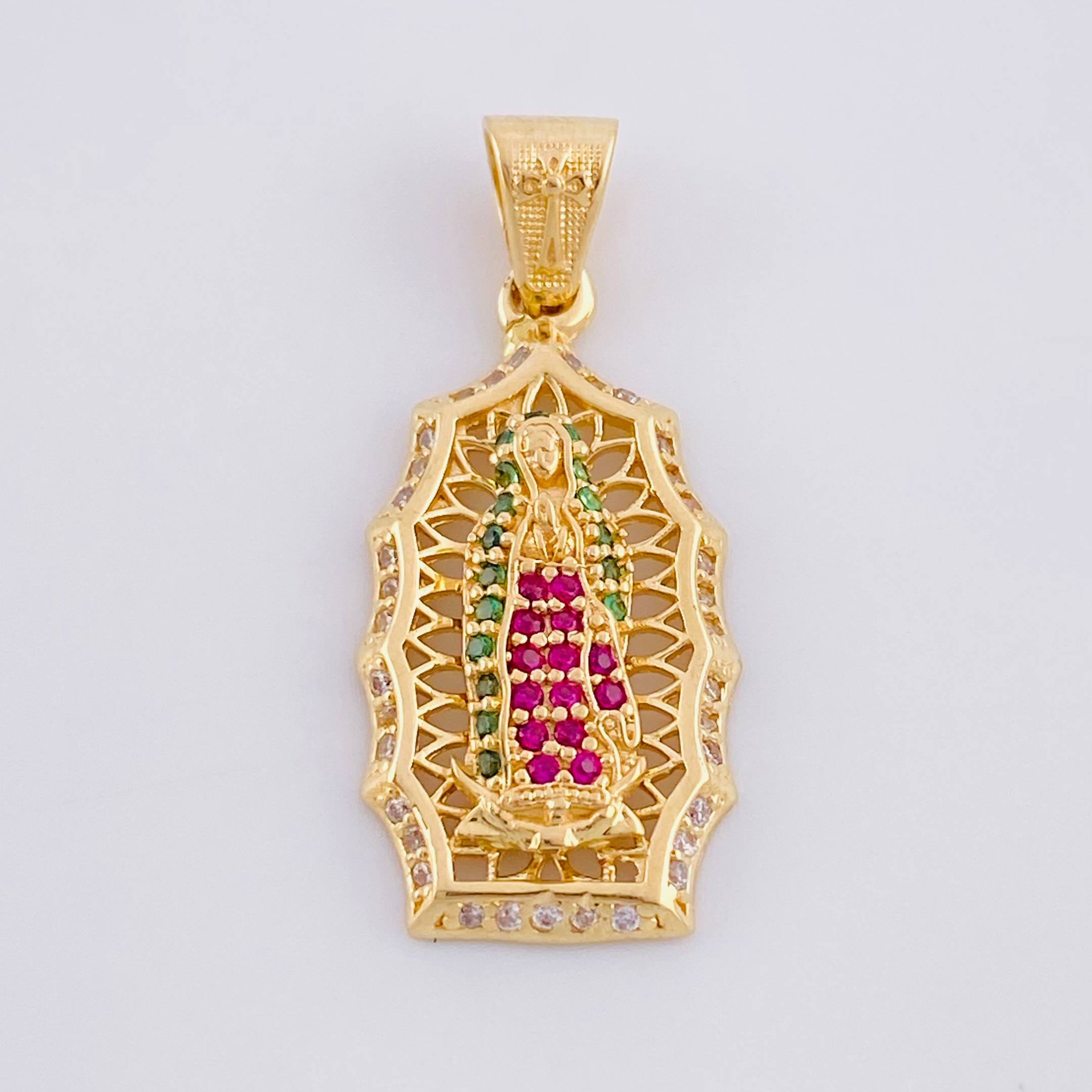 Dije Virgen de Guadalupe 4.85g / 3.6cm Oro Amarillo 18K