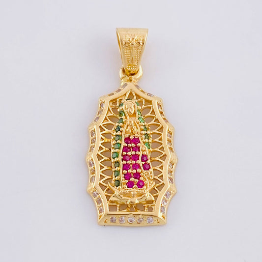 Dije Virgen de Guadalupe 4.85g / 3.6cm Oro Amarillo 18K