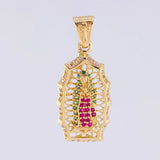 Dije Virgen de Guadalupe 4.85g / 3.6cm Oro Amarillo 18K