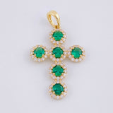 Dije Cruz Tupida 3.25g / 3.7cm Oro Amarillo 18K