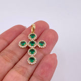 Dije Cruz Tupida 3.25g / 3.7cm Oro Amarillo 18K