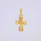Dije Cruz Cristo Diamantado 0.6g / 1.5cm Oro Amarillo 18K