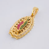 Dije Virgen de Guadalupe 9.55g / 4cm Oro Amarillo 18K
