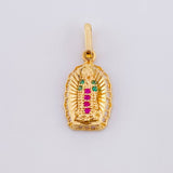 Dije Virgen de Guadalupe 1.2g / 2cm Oro Amarillo 18K