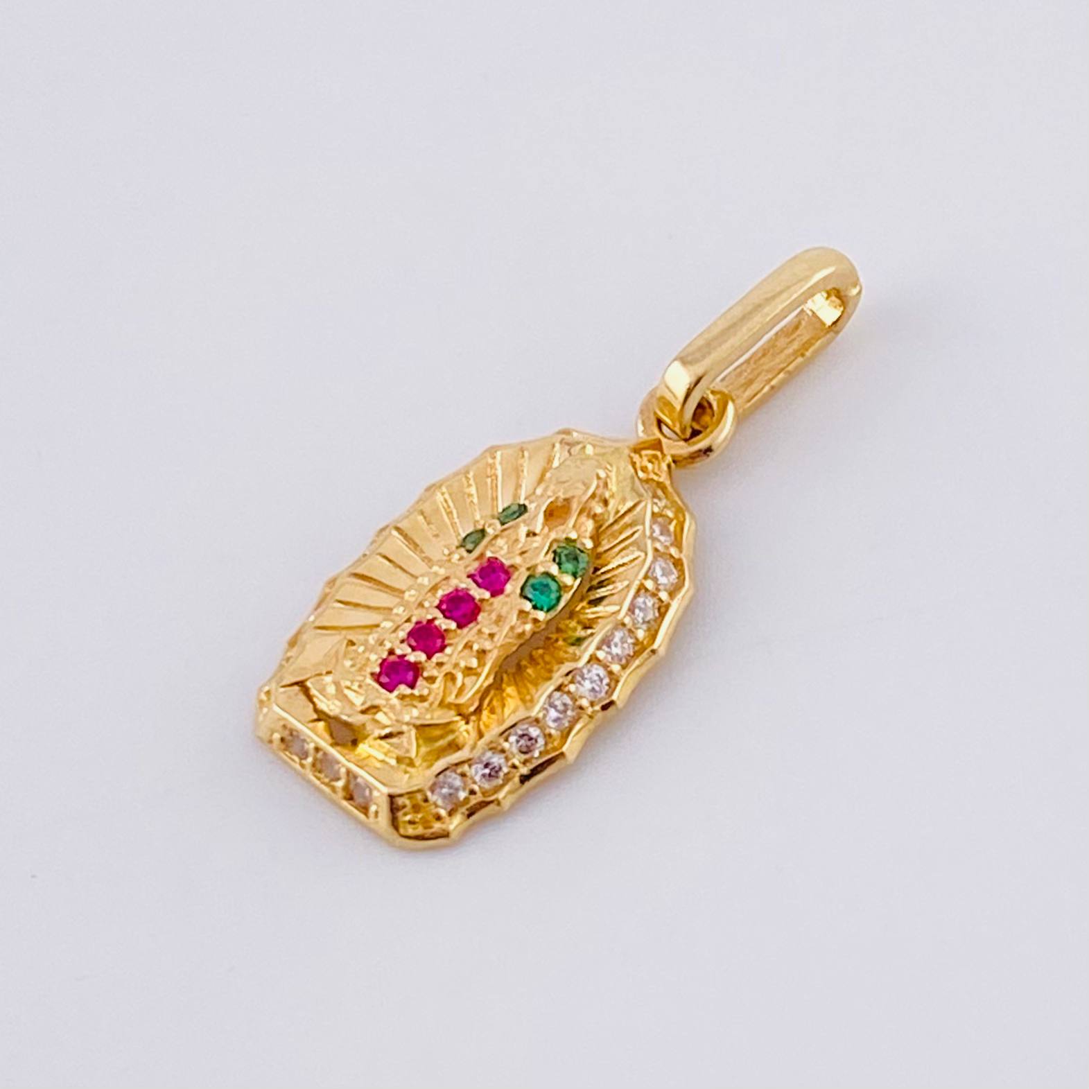 Dije Virgen de Guadalupe 1.3g / 2cm Oro Amarillo 18K