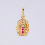 Dije Virgen de Guadalupe 1.3g / 2cm Oro Amarillo 18K