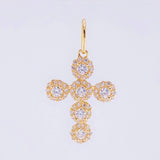 Dije Cruz 2g / 2.8cm Oro Amarillo 18K