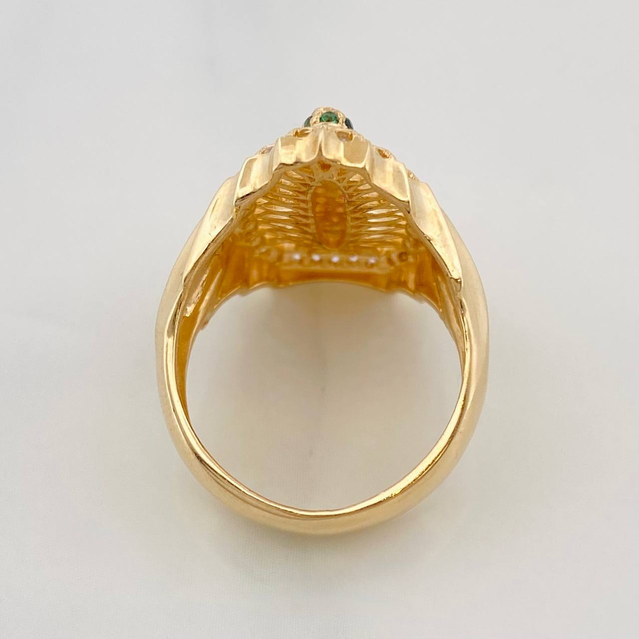 Anillo Virgen de Guadalupe 6.55g / T5 1/2 Oro Amarillo 18K