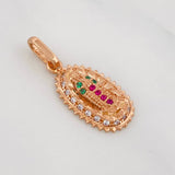 Dije Virgen de Guadalupe 1.45g / 2.2cm Oro Rosa 18K