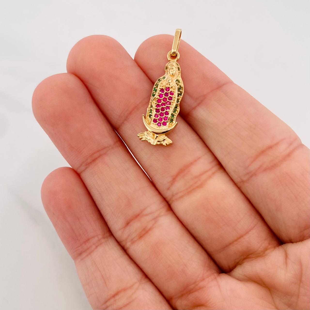 Dije Virgen de Guadalupe 2.4g / 2.8cm Oro Amarillo 18K