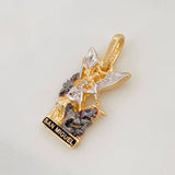 Dije San Miguel Arcángel 1.75g / 2cm Tres Oros 18K