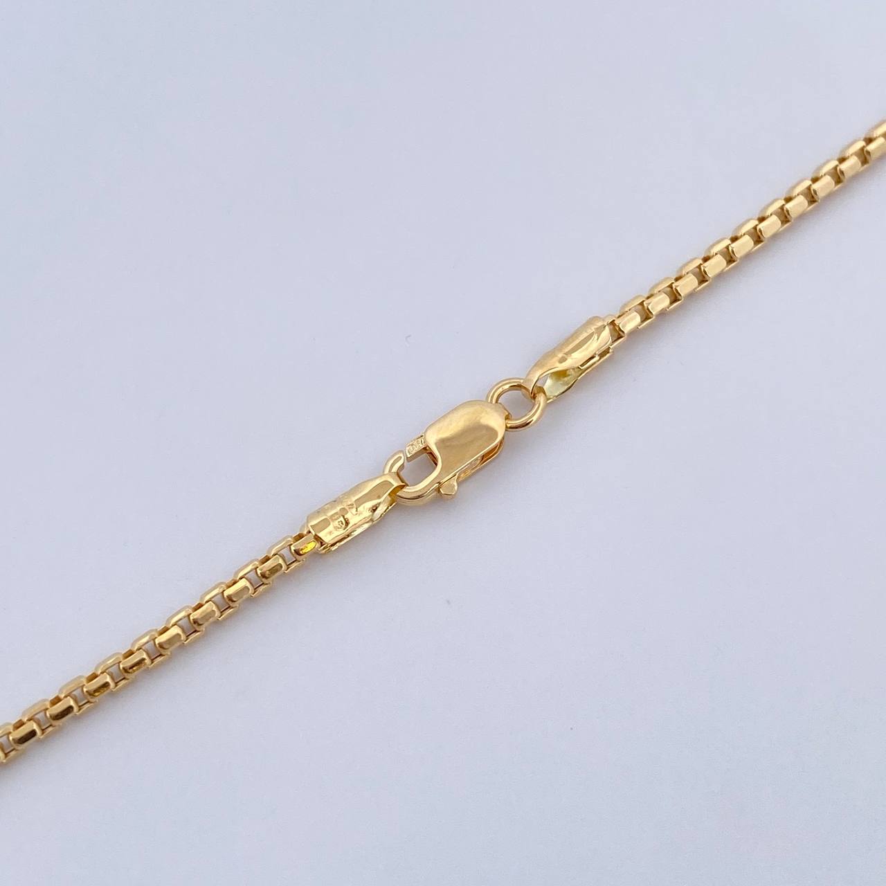 Cadena Veneciana 4.7gr / 44.7cm / 1.5mm Oro Amarillo +3 18K $