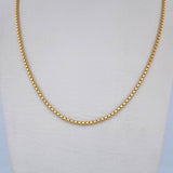 Cadena Veneciana 4.7gr / 44.7cm / 1.5mm Oro Amarillo +3 18K $