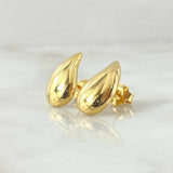 Topos Gota Abultada 2.1gr / 2cm / Oro Amarillo +4 18K