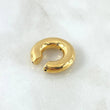 Piercing Earcuff Liso  1.7gr / 2.2cm / 5.6mm Oro Amarillo +4 18K (Joya) ©