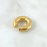 Piercing Earcuff Liso  1.7gr / 2.2cm / 5.6mm Oro Amarillo +4 18K (Joya) ©