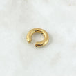 Piercing Earcuff Liso  0.95gr / 1.7cm / 3.4mm Oro Amarillo +4 18K (Joya) ©