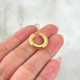 Piercing Earcuff Liso 1.3gr / 2cm / Oro Amarillo +4 18K ©