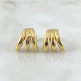 Topos Cola De Garra 2.7gr / 1.5cm / Oro Amarillo +4 18K