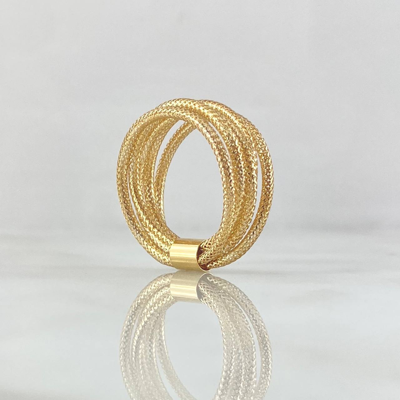 Anillo Guaya Multiple 1.3 g / T6 3/4 Oro Amarillo 18K
